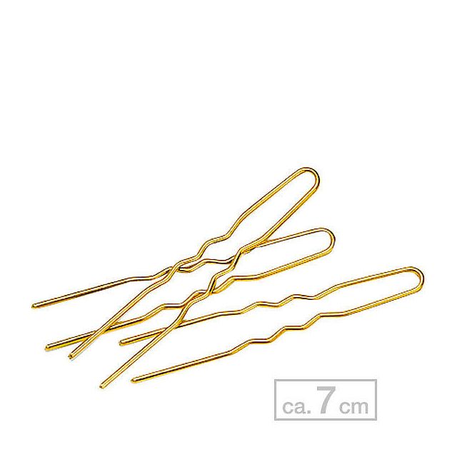 Ari Haarnadeln gewellt gold 60 mm 10 Stk. 1321-B-24