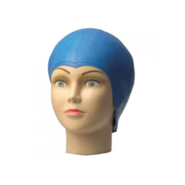 Comair Strähnenhaube Latex blau