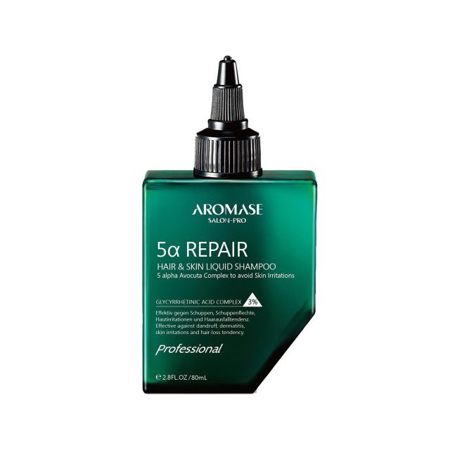 AROMASE 5a Repair Hair & Skin Liquid Shampoo 80 ml.