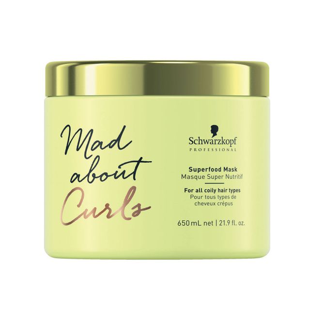 Schwarzkopf Mad About  Curls Superfood Maske 650 ml.