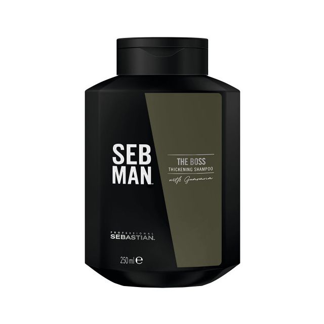 WELLA 20147 SEB MAN The Boss Thicken Shampoo 250 ml.