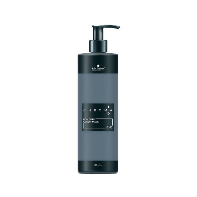 Schwarzkopf Chroma ID 6-12 dunkelblond cendré asch 500 ml.