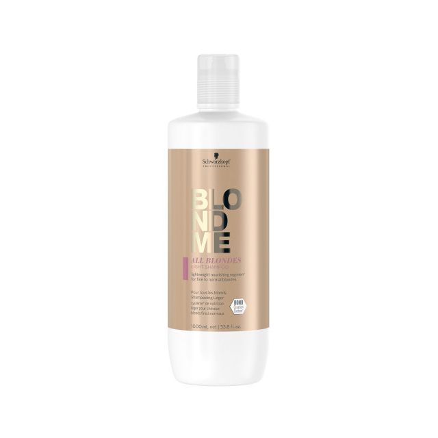 Schwarzkopf BLONDME All Blond Light Shampoo 1000 ml.