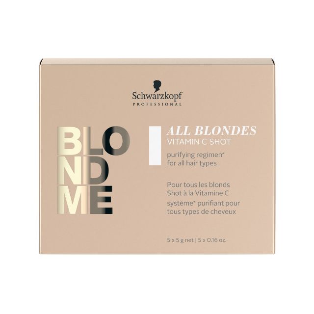 Schwarzkopf BLONDME All Blondes Detox Vitamin C Shots 5 x 5 gr.