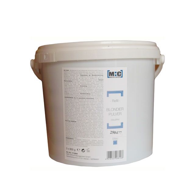 MC Blondierpulver Refill blau 3x800 gr. im Eimer