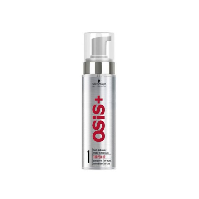 Schwarzkopf OSIS Styling Topped Up Mousse 200 ml. (aerosolfrei)