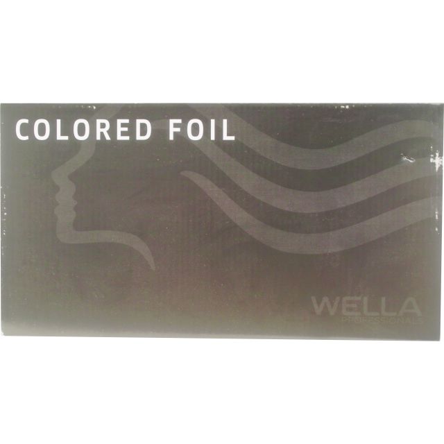 WELLA 54 Alu-Folie bunt 4 Rollen