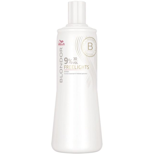 WELLA 9396 Blondor Freelights Oxidationsmitt. 9%  1000 ml.