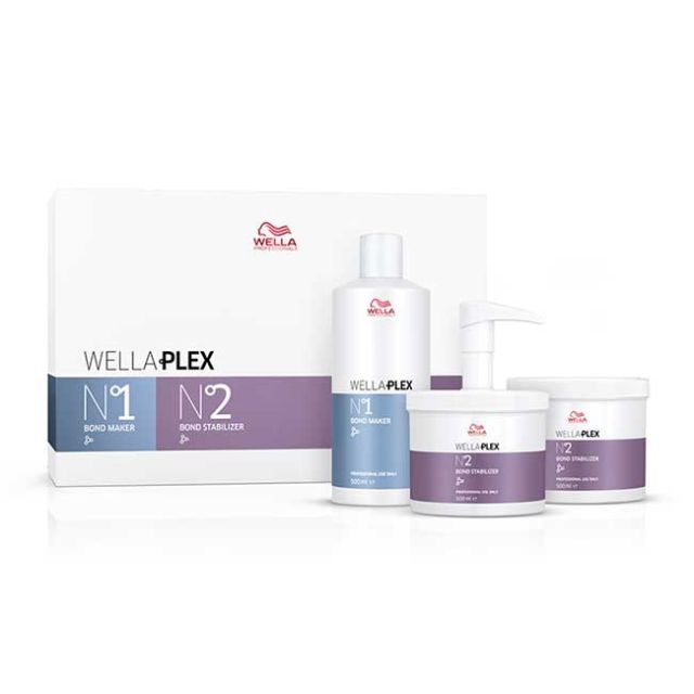 WELLA 6040 Wellaplex Salon Kit No. 1 & 2  500 ml.