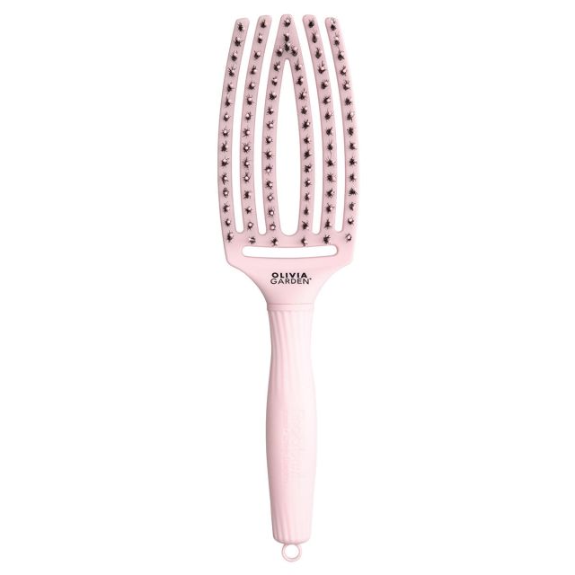 Olivia Garden Fingerbrush Combo Pastel Pink medium (B-2369)
