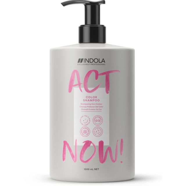 Indola Act Now Color Shampoo 1000 ml.
