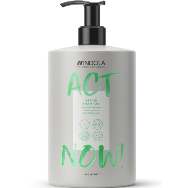 Indola Act Now Repair Shampoo 1000 ml.