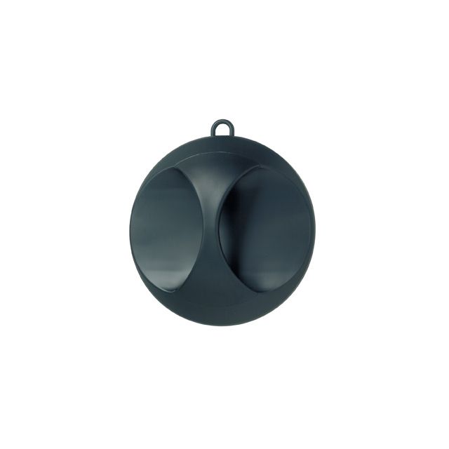 Comair Kabinett-Spiegel Elegant schwarz matt 25 cm
