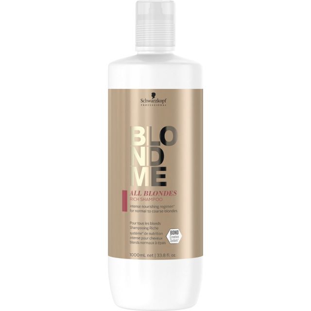 Schwarzkopf BLONDME All Blond Shampoo 1000 ml.