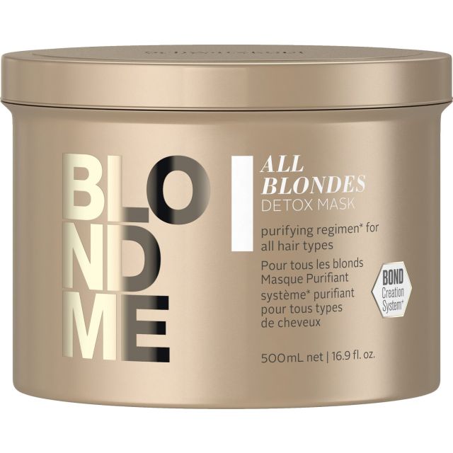Schwarzkopf BLONDME All Blond Detox Maske 500 ml.