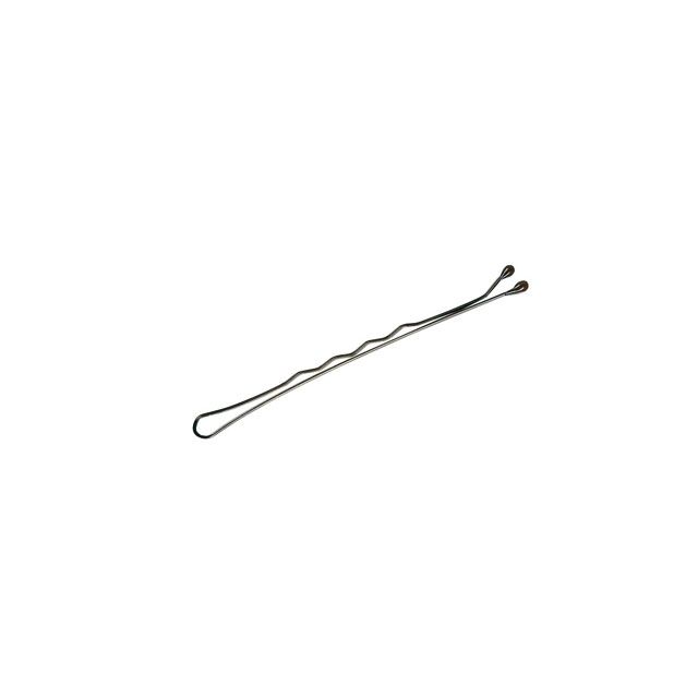 Haarklemmen Pretty Fashion 6 cm braun 24er Karte