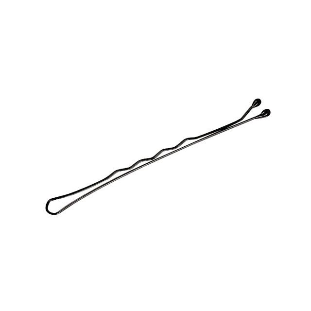 Haarklemmen Pretty Fashion 6 cm schwarz 24er Karte