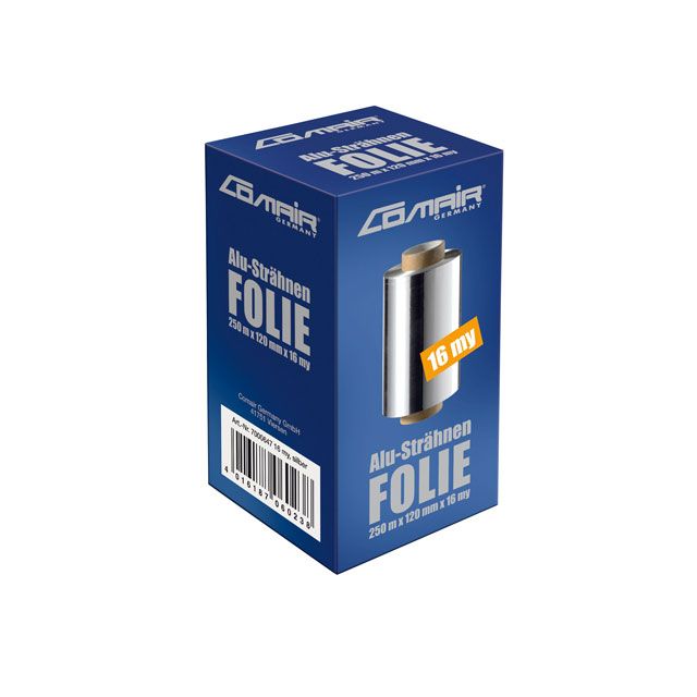 Comair 16 my Alu-Folie silber 12 cm x 250 m