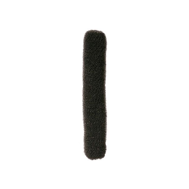 Comair Bun Rolle schwarz, 4 x 22 cm, 14 gr. mit Druckknopf