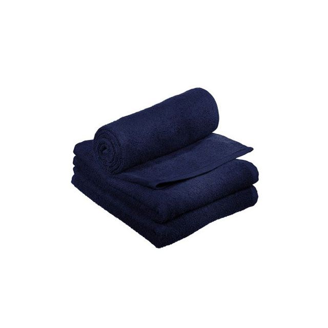 Comair Kabinett Handtuch 30 x 90 cm dunkelblau 3er-Pckg.