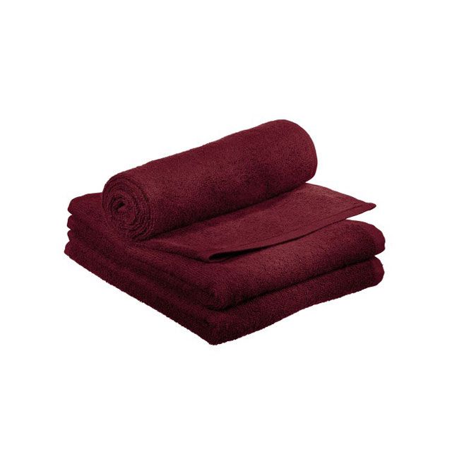 Comair Kabinett Handtuch 50 x 90 cm himbeere 3er-Pckg.