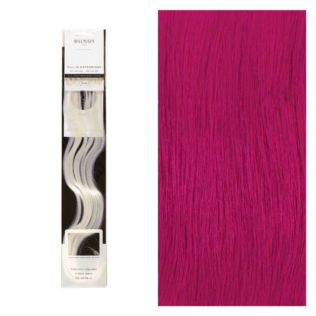 Balmain Fill-In Extensions HH 45 cm 10 Stk. barbie pink