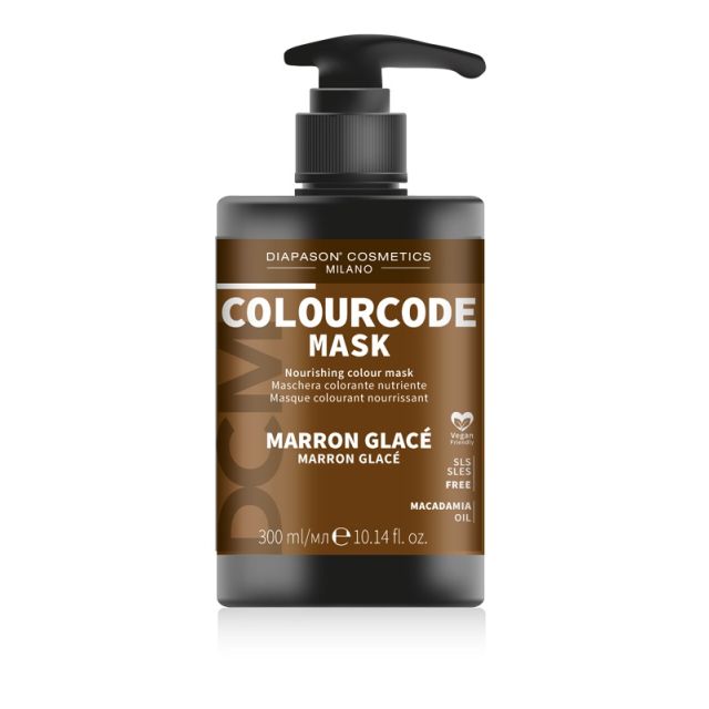 DCM Colorcode Mask 300 ml. - Marron Glaces