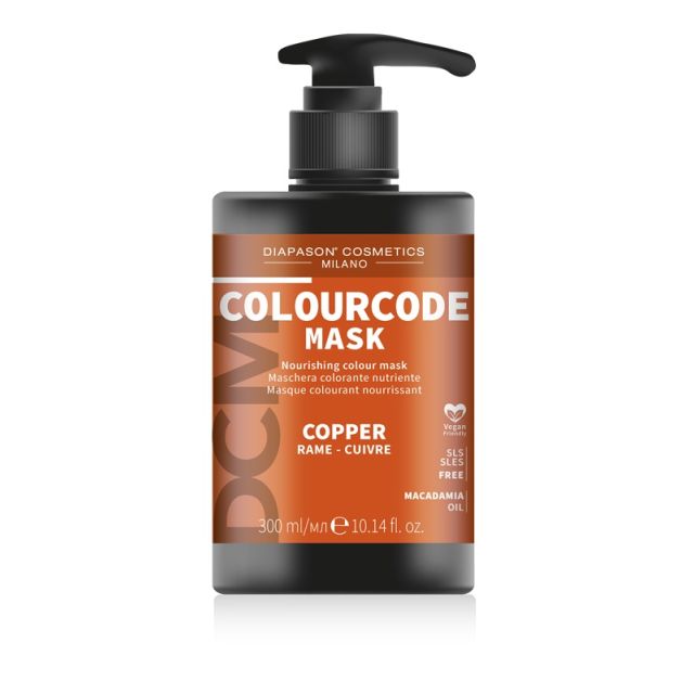 DCM Colorcode Mask 300 ml. -  kupfer