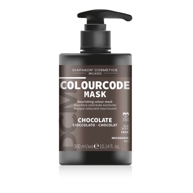 DCM Colorcode Mask 300 ml. -  schokolade