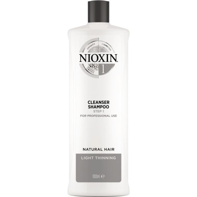 WELLA 1620 Nioxin 1 Cleanser 1000 ml.