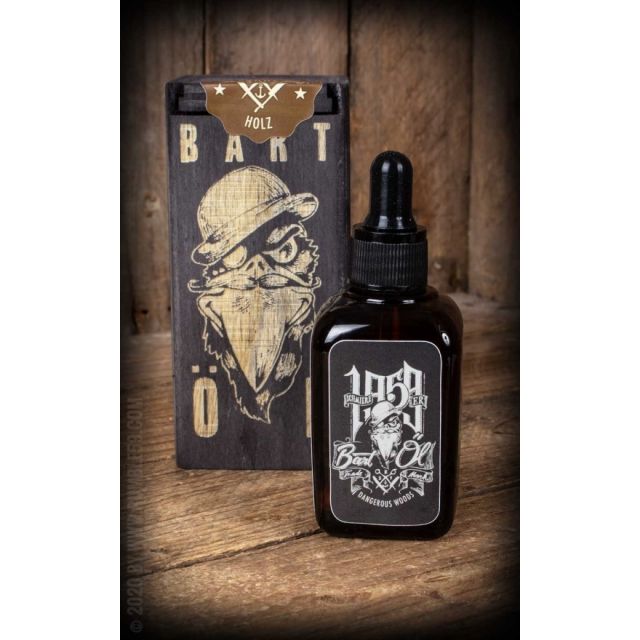 Rumble59 Schmiere Bartöl Dangerous Woods Holz 50 ml.