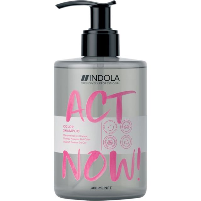 Indola Act Now Color Shampoo 300 ml.