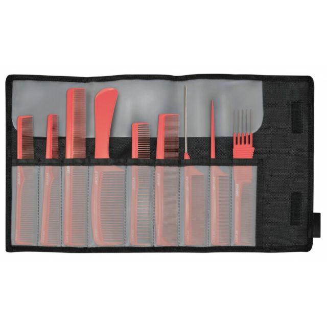 Jaguar  Ionic Kammset 9 Kämme coral