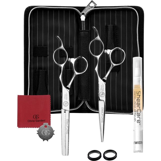 Olivia Garden Haarschere Silkcut PRO 2er Set 5.75 LH